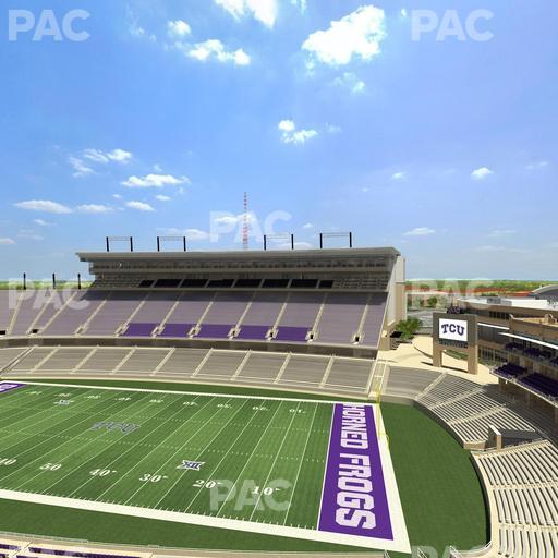 Amon G. Carter Stadium - Section 302 Seat View