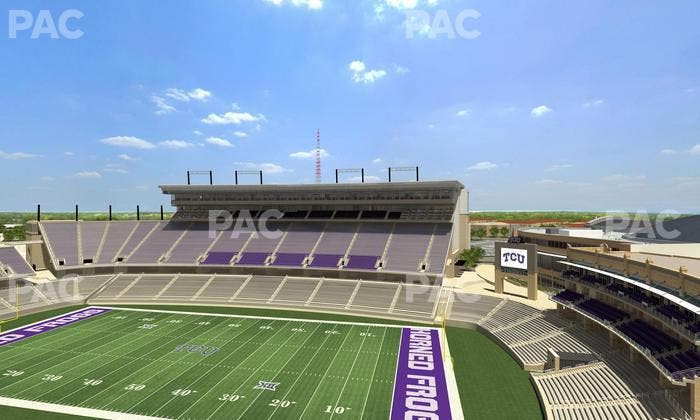 Amon G. Carter Stadium - Section 302 Seat View