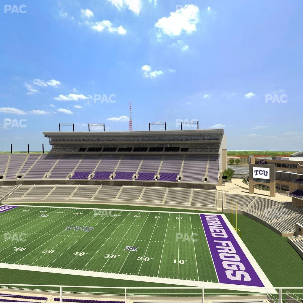 Amon G. Carter Stadium - Section 303 Seat View