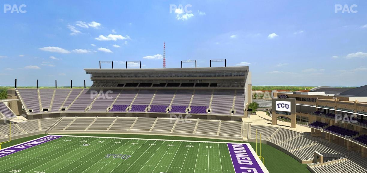Amon G. Carter Stadium - Section 303 Seat View