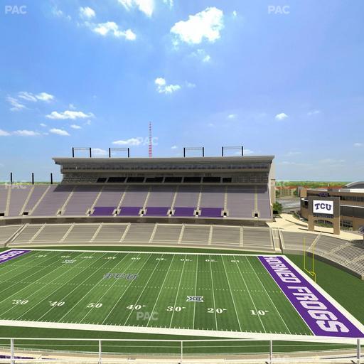 Amon G. Carter Stadium - Section 304 Seat View