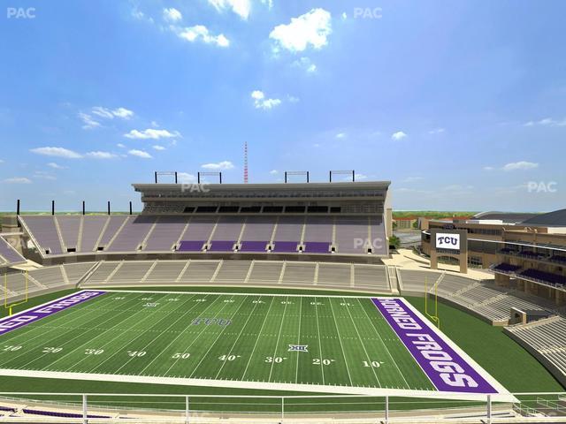 Amon G. Carter Stadium - Section 304 Seat View