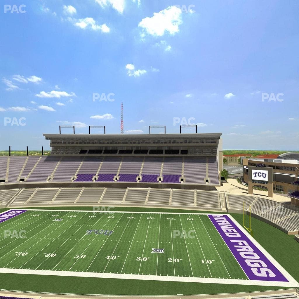 Amon G. Carter Stadium - Section 304 Seat View