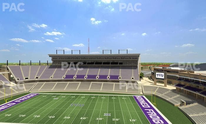 Amon G. Carter Stadium - Section 304 Seat View