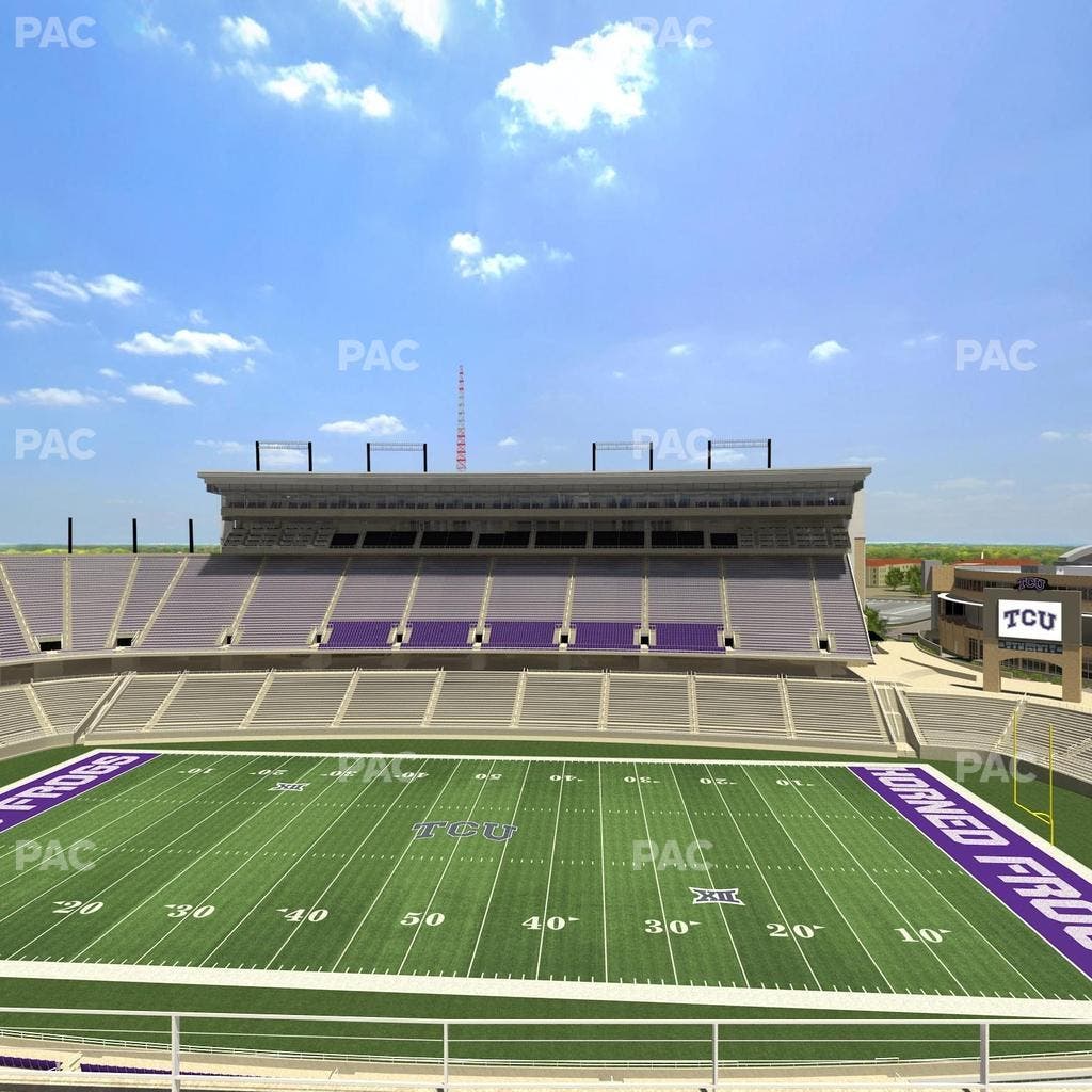 Amon G. Carter Stadium - Section 305 Seat View