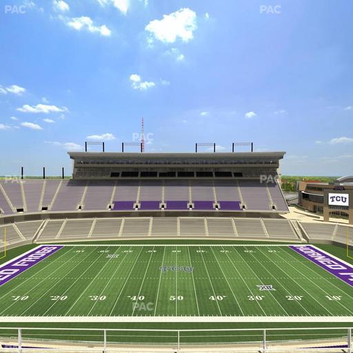 Amon G. Carter Stadium - Section 306 Seat View