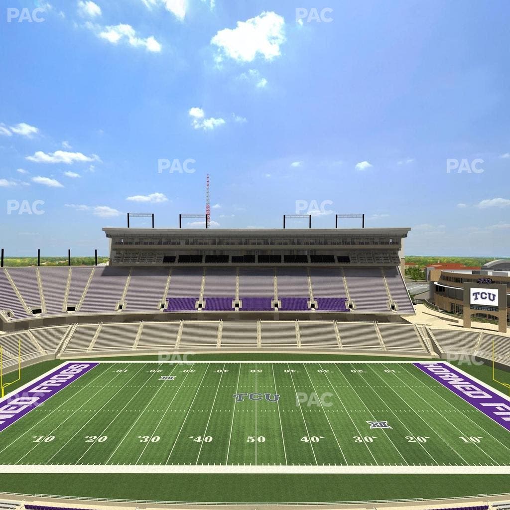 Amon G. Carter Stadium - Section 306 Seat View