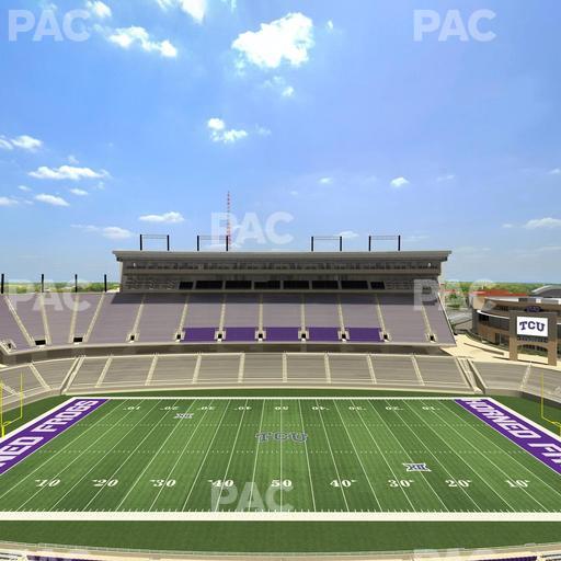 Amon G. Carter Stadium - Section 306 Seat View
