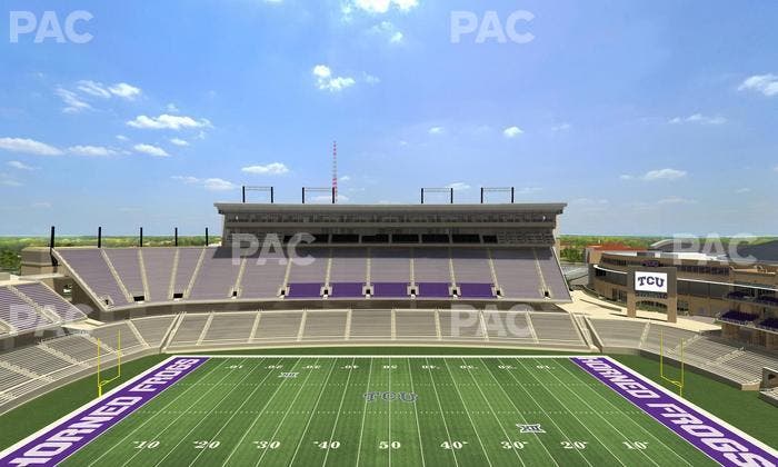 Amon G. Carter Stadium - Section 306 Seat View