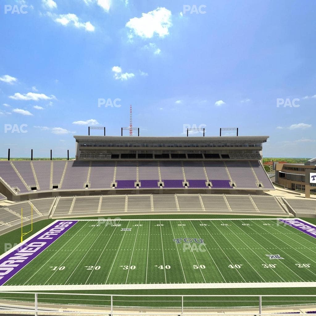 Amon G. Carter Stadium - Section 307 Seat View