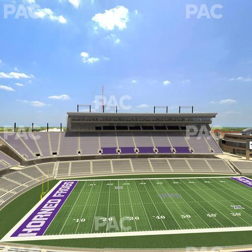 Amon G. Carter Stadium - Section 308 Seat View