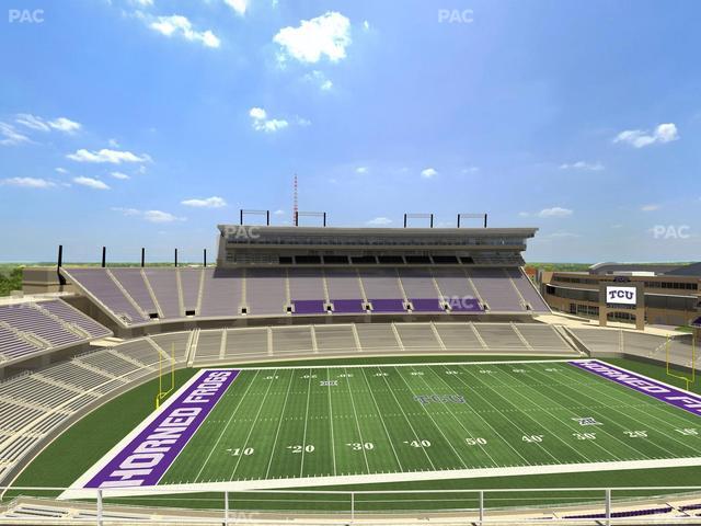 Amon G. Carter Stadium - Section 308 Seat View
