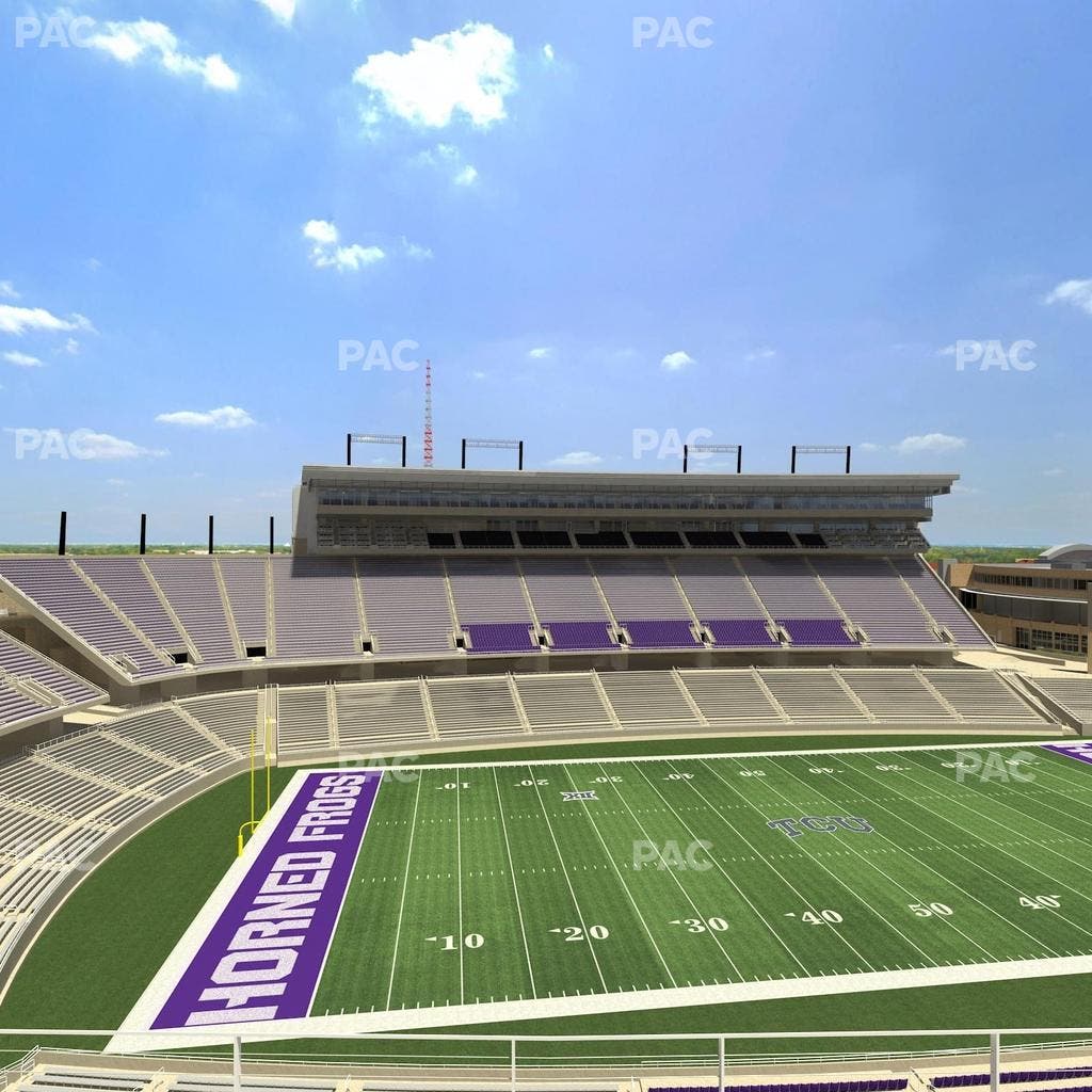 Amon G. Carter Stadium - Section 309 Seat View