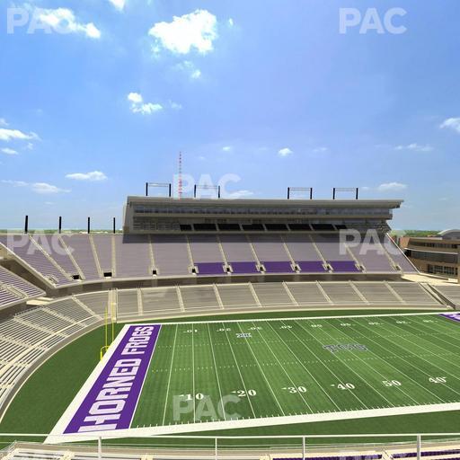 Amon G. Carter Stadium - Section 309 Seat View