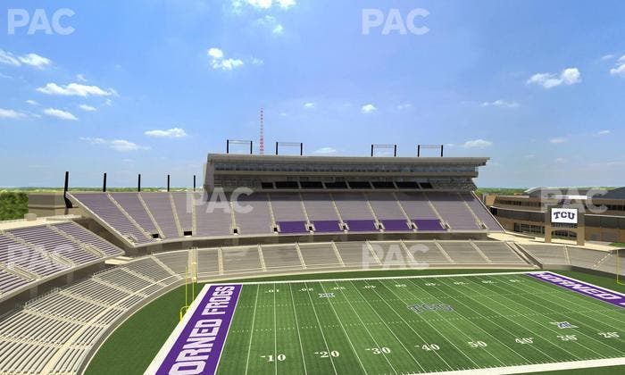 Amon G. Carter Stadium - Section 309 Seat View