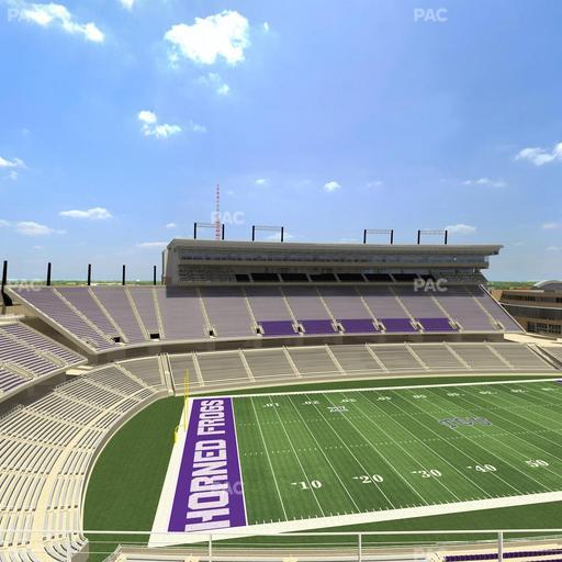 Amon G. Carter Stadium - Section 310 Seat View
