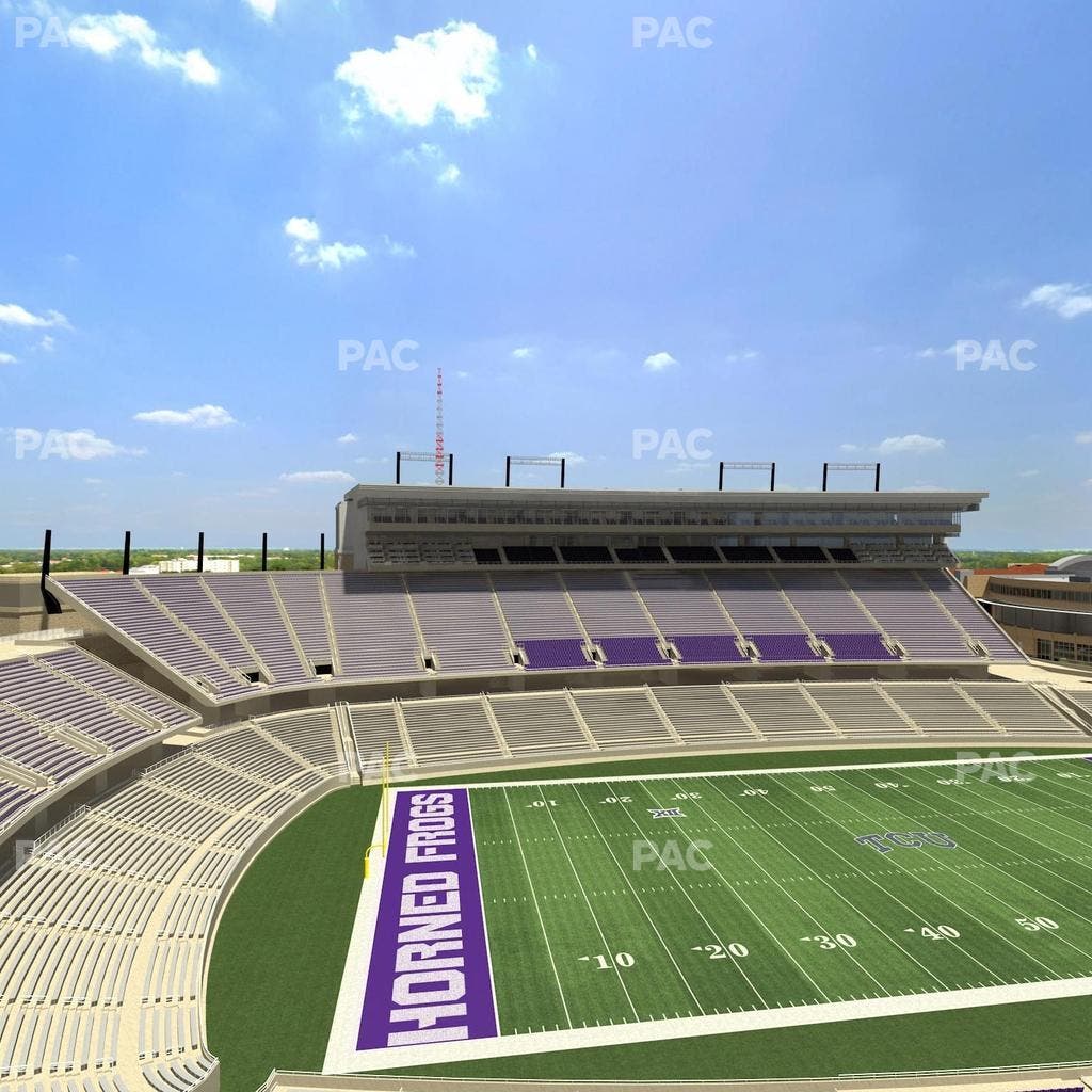Amon G. Carter Stadium - Section 310 Seat View