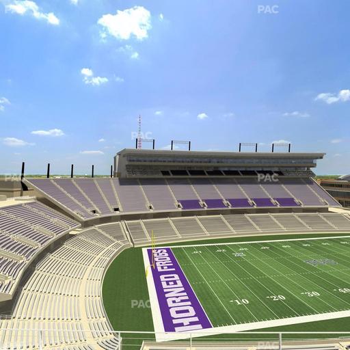 Amon G. Carter Stadium - Section 311 Seat View