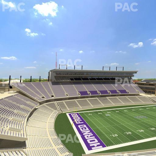 Amon G. Carter Stadium - Section 312 Seat View
