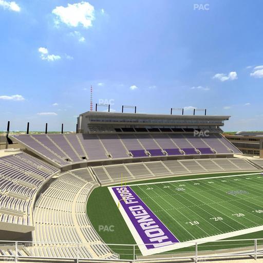 Amon G. Carter Stadium - Section 312 Seat View