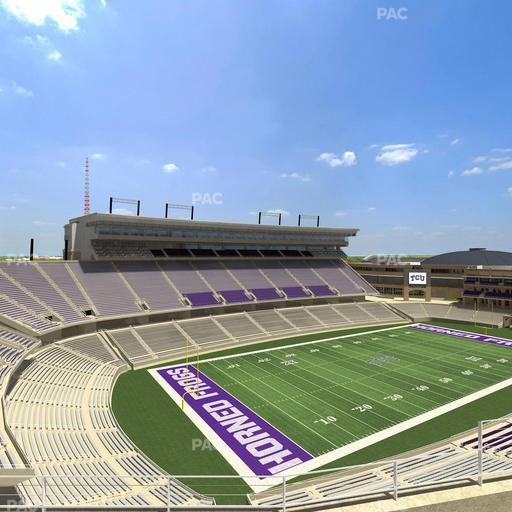 Amon G. Carter Stadium - Section 313 Seat View