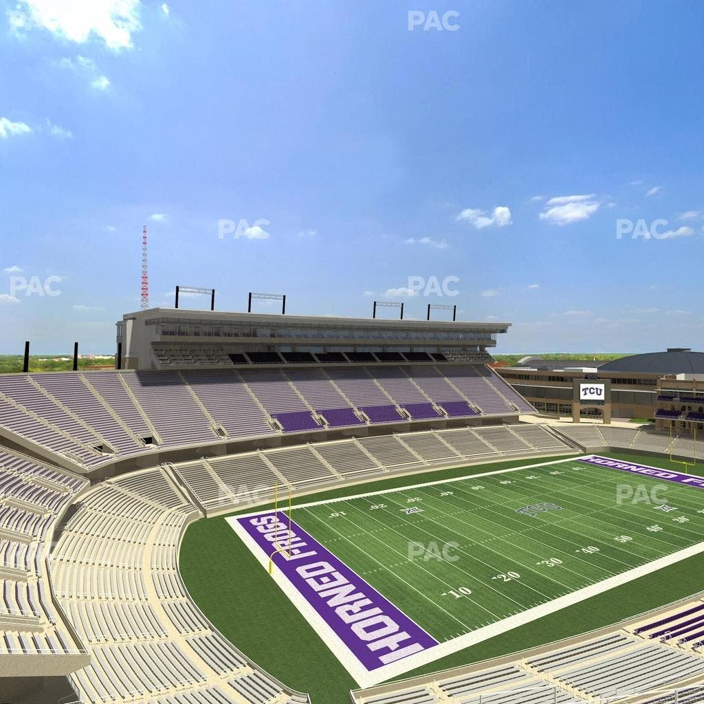 Amon G. Carter Stadium - Section 313 Seat View