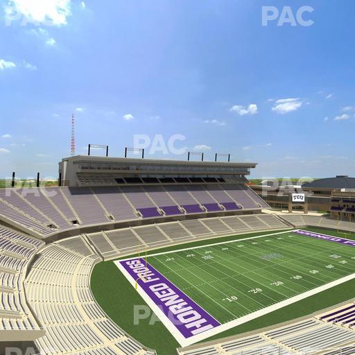 Amon G. Carter Stadium - Section 313 Seat View