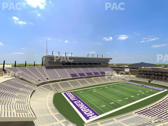 Amon G. Carter Stadium - Section 313 Seat View Amon G. Carter Stadium - Section 313 Seat View