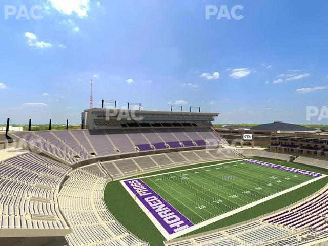 Amon G. Carter Stadium - Section 313 Seat View