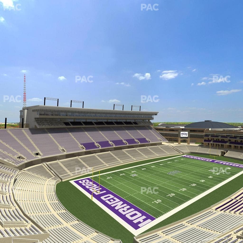 Amon G. Carter Stadium - Section 314 Seat View