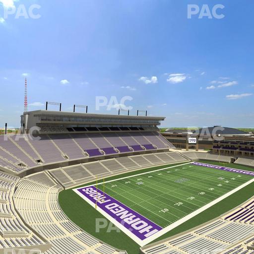 Amon G. Carter Stadium - Section 314 Seat View