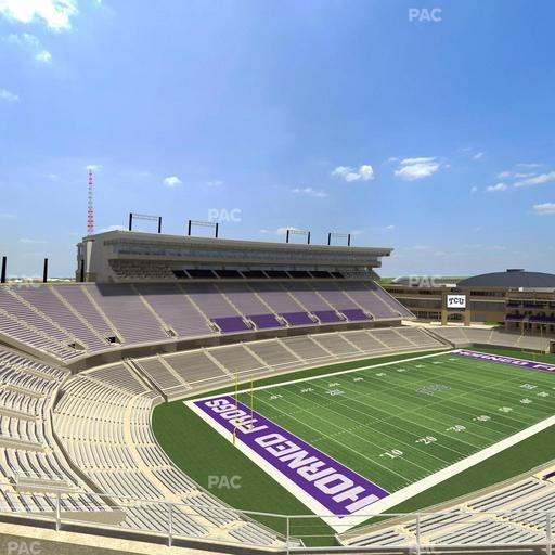Amon G. Carter Stadium - Section 314 Seat View