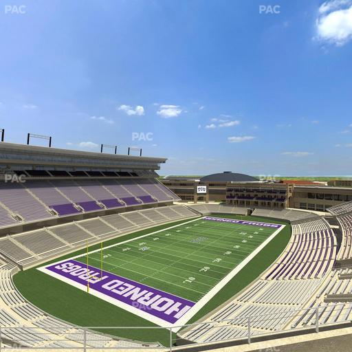 Amon G. Carter Stadium - Section 315 Seat View