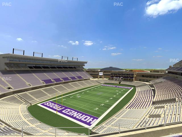 Amon G. Carter Stadium - Section 315 Seat View