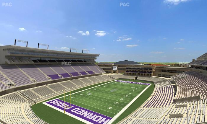 Amon G. Carter Stadium - Section 315 Seat View
