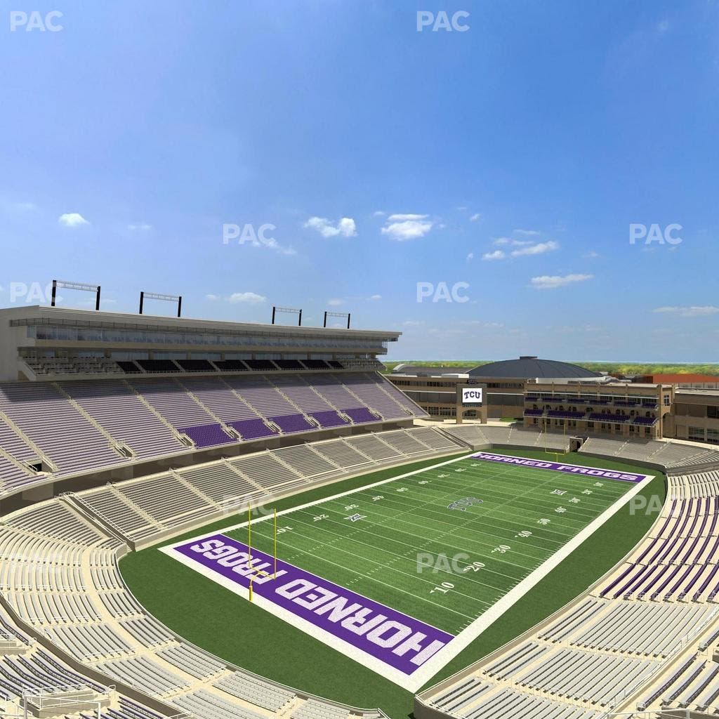 Amon G. Carter Stadium - Section 315 Seat View