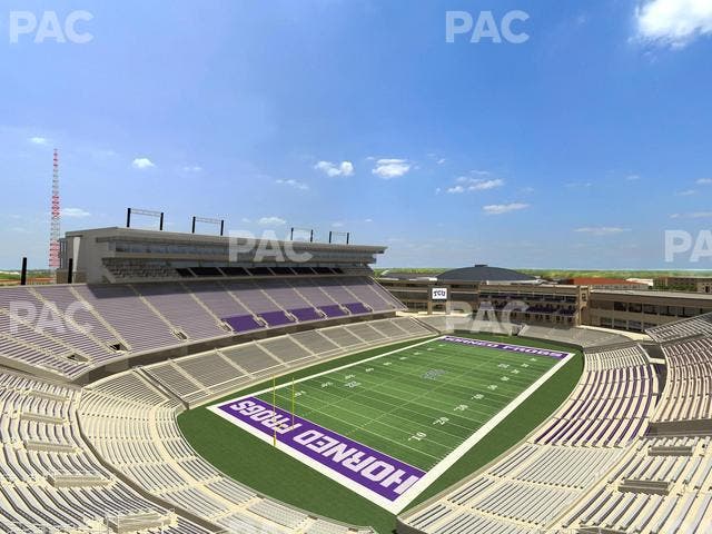 Amon G. Carter Stadium - Section 315 Seat View
