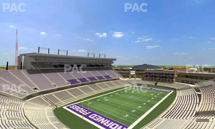 Amon G. Carter Stadium - Section 315 Seat View