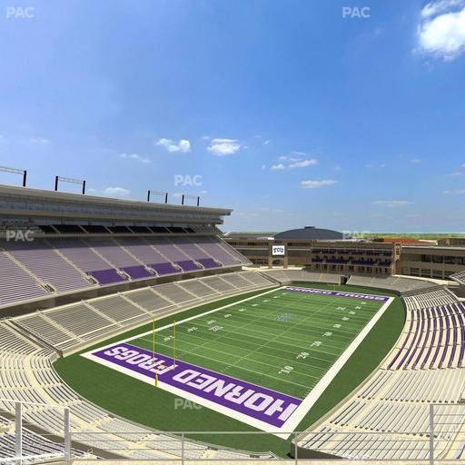 Amon G. Carter Stadium - Section 316 Seat View
