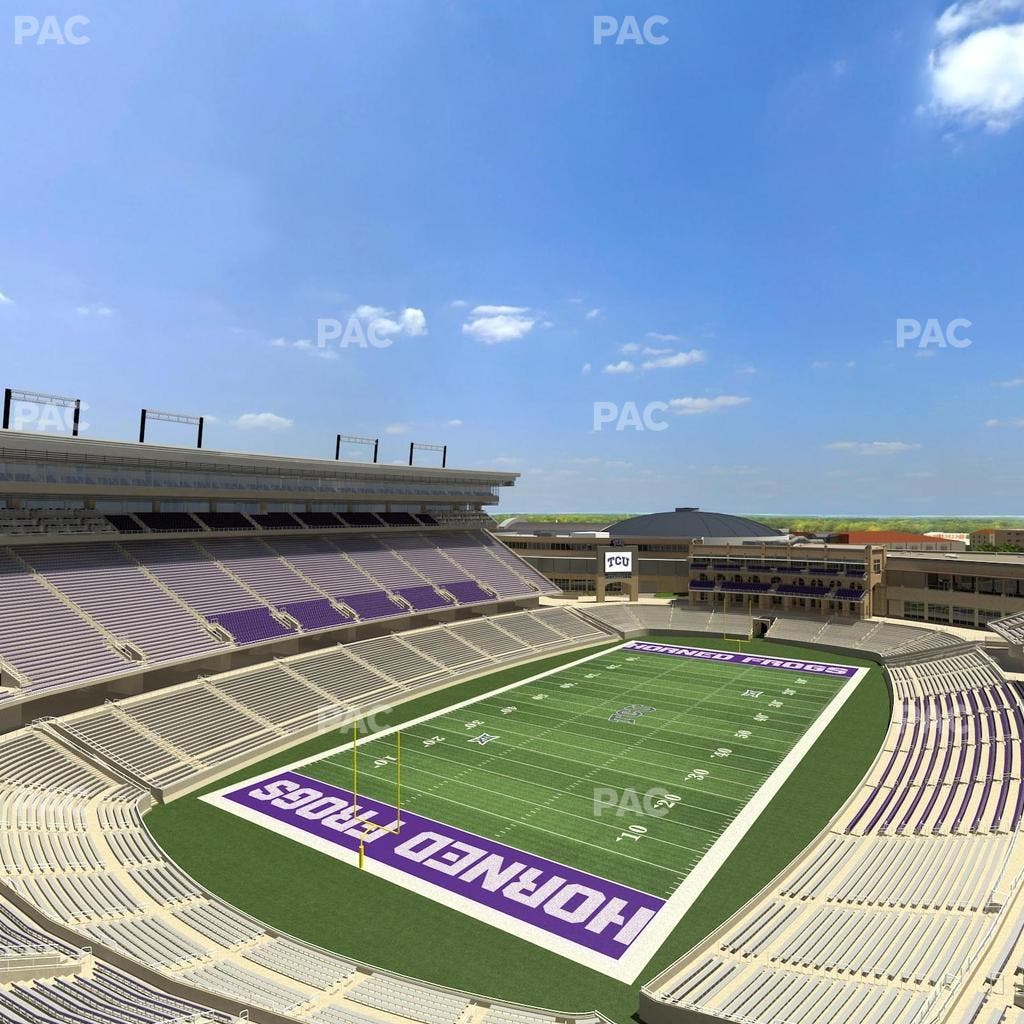 Amon G. Carter Stadium - Section 316 Seat View