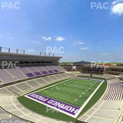 Amon G. Carter Stadium - Section 316 Seat View