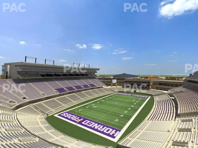 Amon G. Carter Stadium - Section 316 Seat View