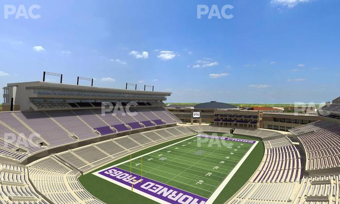Amon G. Carter Stadium - Section 316 Seat View
