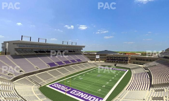 Amon G. Carter Stadium - Section 316 Seat View