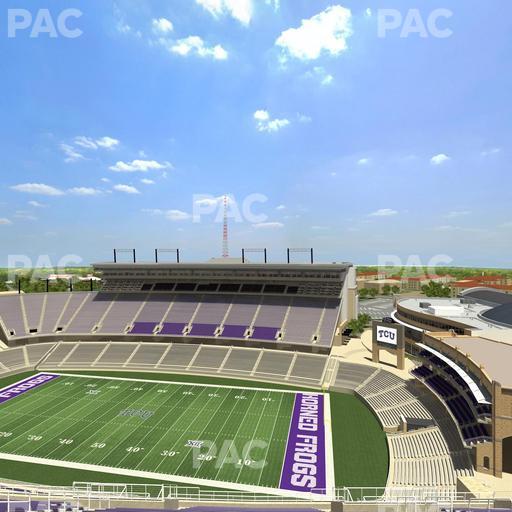 Amon G. Carter Stadium - Section 402 Seat View