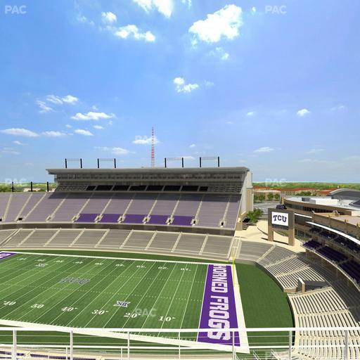 Amon G. Carter Stadium - Section 402 Seat View