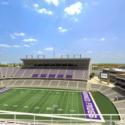 Amon G. Carter Stadium - Section 403 Seat View