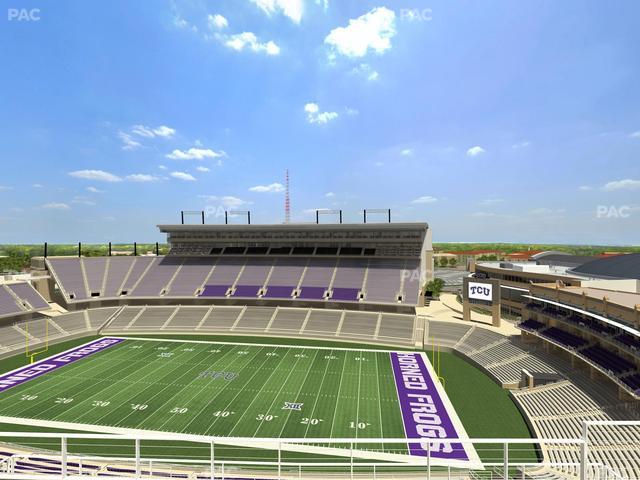 Amon G. Carter Stadium - Section 403 Seat View
