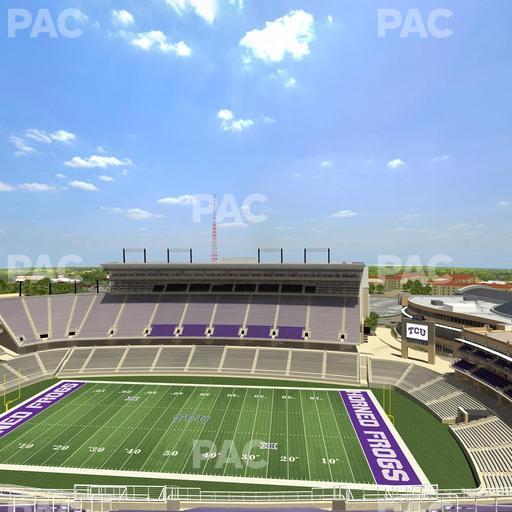 Amon G. Carter Stadium - Section 404 Seat View