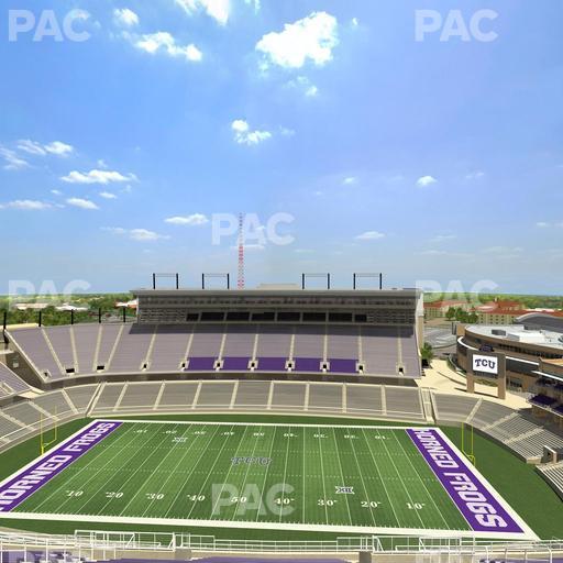 Amon G. Carter Stadium - Section 405 Seat View